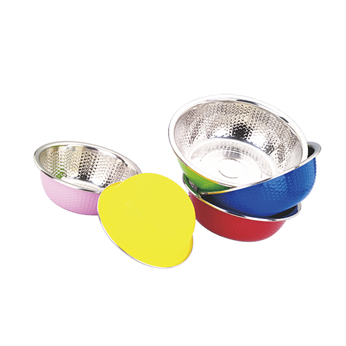 06 Colored anti-side side salad bowl